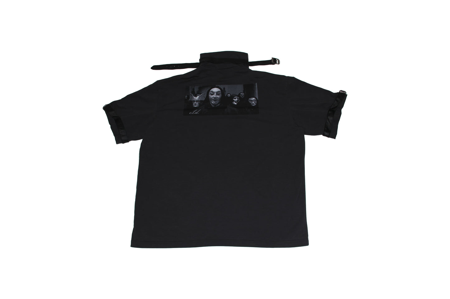"Always Watching" Mock Neck Tee