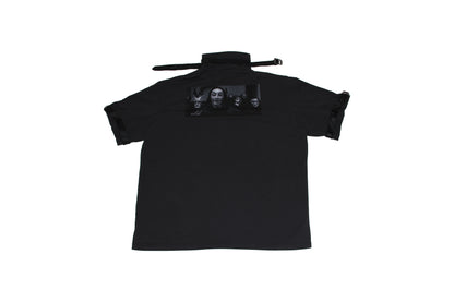 "Always Watching" Mock Neck Tee