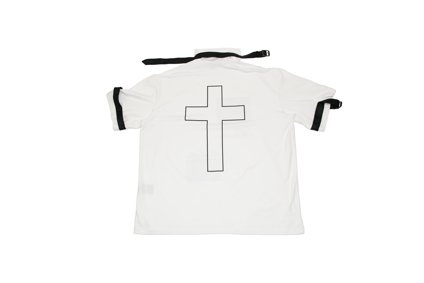 "contre le destin" Mock Neck Tee